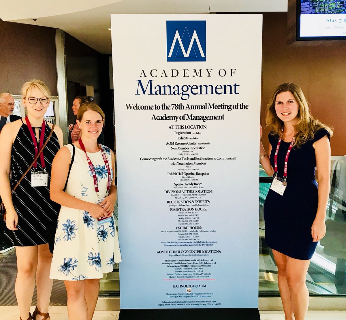 Strong Peus Team Presence at the AOM Conference Lehrstuhl für